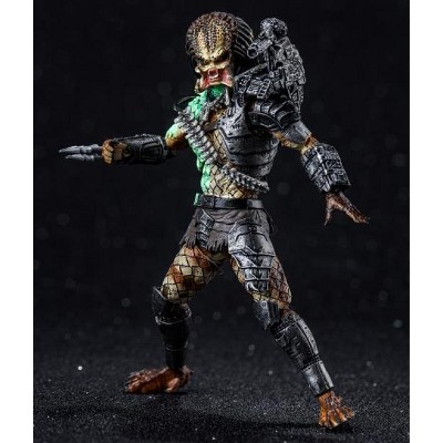 Jungle Hunter Predator Battle Damaged Version PX Previews Exclusive 1:18 Scale | The Predator | Hiya Toys Action figures