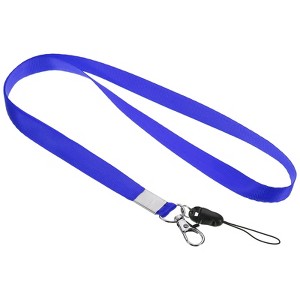 Unique Bargains Polyester Wear-resistant Name Tag Neck Lanyards with Hook 20 Pcs - 1 of 4