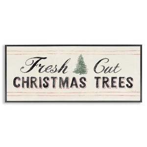 Stupell Industries Fresh Cut Christmas Trees Vintage, 30" x 13" - 1 of 4