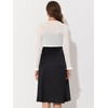 INSPIRE CHIC Women's Elegant Sheer Mesh Long Sleeve Ruffle Collar Crop Bolero - 3 of 4