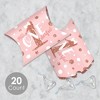 Big Dot of Happiness 1st Birthday Little Miss Onederful - Favor Gift Boxes - Girl First Birthday Party Petite Pillow Boxes - Set of 20 - 2 of 4