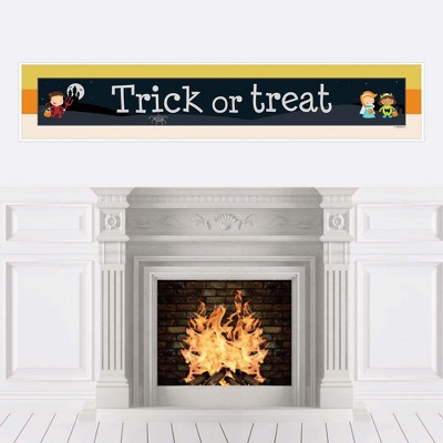 Big Dot of Happiness Trick or Treat - Halloween Party Decorations Party Banner