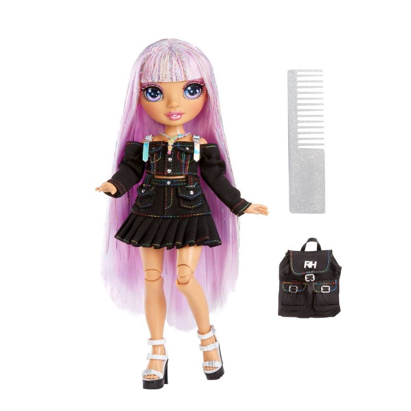 Rainbow High Junior High Special Edition - Avery Styles 9&#34; Posable Fashion Doll, 3 of 9