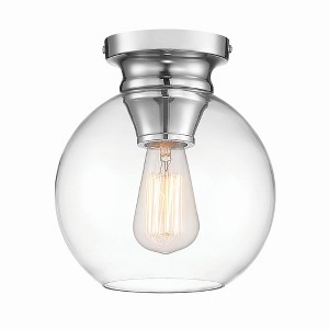 Designers Fountain Ella 1 - Light Flush Mount in  Chrome - 1 of 1