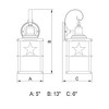 Vaxcel Ranger 1 - Light Sconce in  Burnished Bronze - 2 of 4