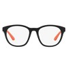 Emporio Armani KIDS EK 4001 50011W Childrens Phantos Sunglasses Matte Black/Orange 47mm - 2 of 3