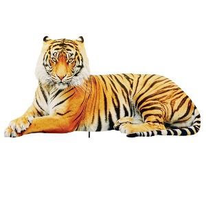 Collections Etc Realistic Laying Tiger Outdoor Garden Stake NO SIZE - 1 of 3