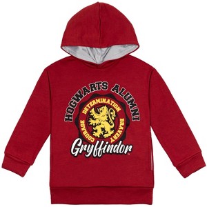 Harry Potter Gryffindor Slyttherin Ravenclaw Hufflepuff Fleece Pullover Hoodie Toddler to Big Kid - 1 of 4