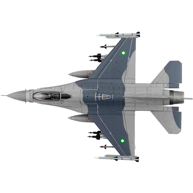 Lockheed Martin F-16AM Fighting Falcon Aircraft "Pakistan Air Force" 2019 "Air Power Series" 1/72 Diecast Model by Hobby Master, 4 of 6