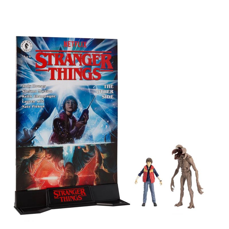 McFarlane Toys Page Puncher Stranger Things Comic Book &#38; Figure Will Byers &#38; Demogorgon - 2pk, 1 of 11