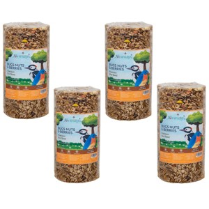 JCS Wildlife Bugs, Nuts and Berries Premium Bird Seed Small Cylinder, 1.5 lb - 1 of 2