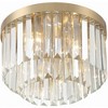 Crystorama Lighting Hayes 4 - Light Flush Mount in  Aged Brass - 2 of 4