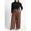 ELOQUII Women's Plus Size Drape Front Blouse - 4 of 4
