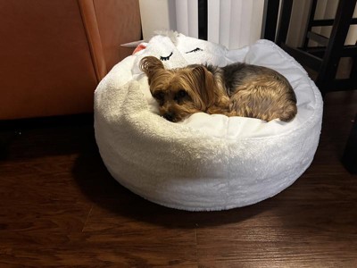 Fuzzy Fur Kids' Bean Bag Gray - Pillowfort™ : Target