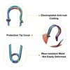 Unique Bargains Metal DIY Blankets Crafts Brooch Making Home Sewing Large Safety Pins - 3 of 4