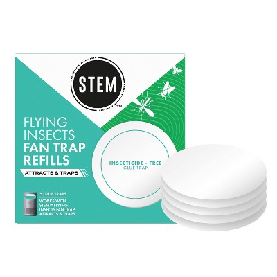 STEM Electric Fan Fly Trap Indoor Refills - 5ct