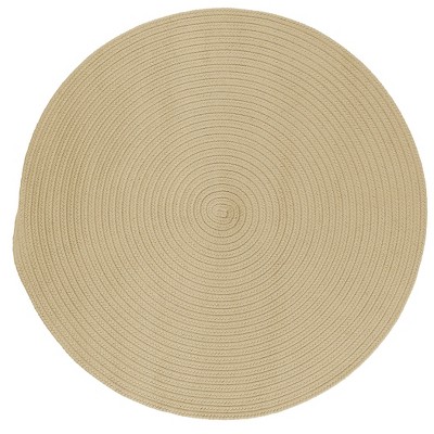 Colonial Mills Barataria Braided Rug, Linen 5x5, Round Shape