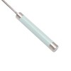 Unique Bargains 12" Semi-Automatic Loop Whisk Dishwasher Safe Stainless Steel Light Blue Silver Tone - 2 of 4