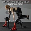 ER KANG Seal Row Bench, Back Machine Back Extension Bench, with Stationary Bench Combo, Upper Body Workout for Reverse Hyper and Lateral Raise - 2 of 4