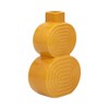 Sagebrook Home Stacked Circle Ceramic Vase - Contemporary Creative Abstract Vase for Home or Office Decorative - 3 of 4