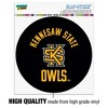 Kennesaw State Owls Automotive Car Window Locker Circle Bumper Sticker - 3 of 4