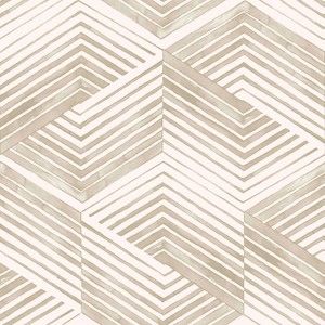 Nicole Miller Geo Movement Twine Peel & Stick Wallpaper - 1 of 3