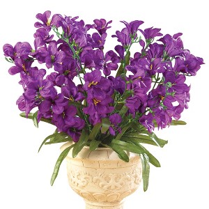 Collections Etc Artificial Tree Orchids - Set of 3 NO SIZE Purple - 1 of 4