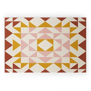 June Journal Autumn Quilt Looped Vinyl Welcome Mat - Society6 - 1 of 4