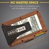 Urban Sombrero JiggleFold Slim Minimalist Wallet - Men's Front Pocket Credit Card Holder & Money Clip - 3 of 4