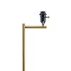 GDFStudio Susan Modern 61" Brass Floor Lamp with Drum-shaped Linen Shade - 4 of 4