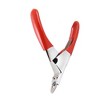 Unique Bargains Plastic Handle Pet Dog Shear Grooming Nail Trimmer Red 1 Pc - 2 of 4