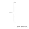 Unique Bargains DIY Craft Necklaces Bracelets Earrings Jewelry Making Iron 21 Gauge Eye Pins 200 Pcs - 2 of 4