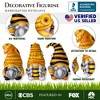 Buzzy Trio Set of Three Bumble Bee Gnome Figurines, 6" Tiered Tray Home or Garden Decoration| OrnamentallyYou - 2 of 4