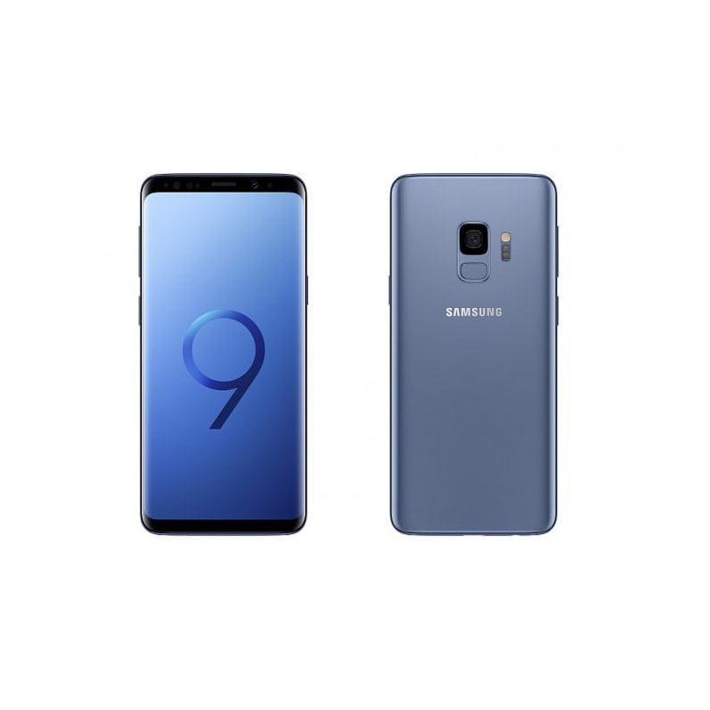 Manufacturer Refurbished Samsung Galaxy S9 G960U (T-Mobile Only) 64GB Coral Blue (Grade A), 2 of 5