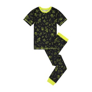 Sleep On It Boys 2-Piece Super Soft Jersey Snug-Fit Pajama Set - 1 of 4