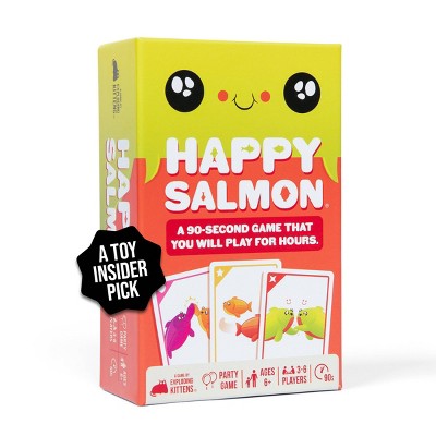 Exploding Kittens Happy Salmon Card Game