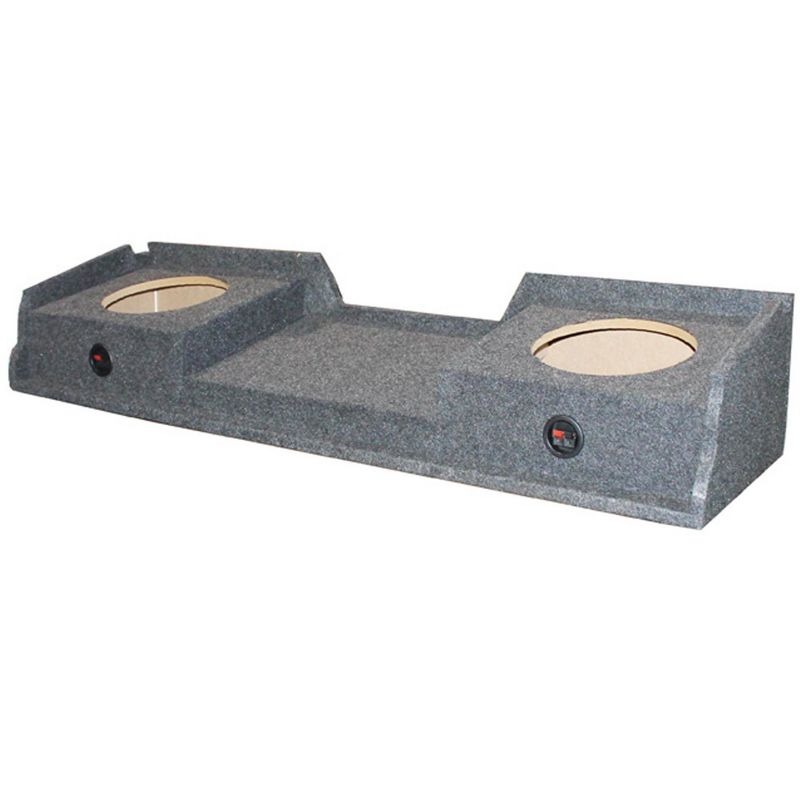 QPower Dual Underseat Two 10" Subwoofer Box, 4 of 7