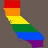 Adult Design By Humans California State Pride Flag By Galvanized Racerback Tank Top - 2 of 2