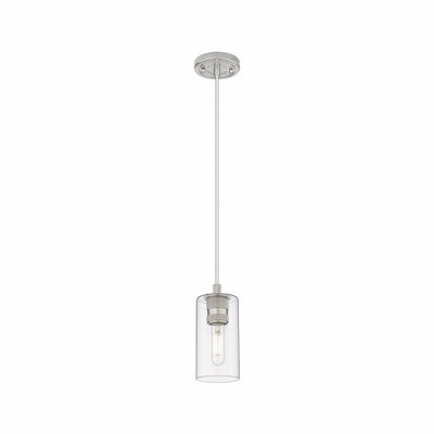 Crown Point - 1 Light Cord Pendant In Industrial Style-8.38 Inches Tall and 3.88 Inches Wide