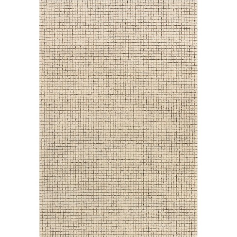 Arvin Olano x Rugs USA - Melrose Checked Wool Area Rug - image 1 of 4