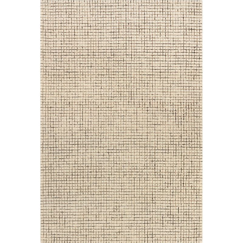 nuLOOM Arvin Olano Melrose Checked Wool Area Rug, 1 of 10