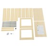 YIYIBYUS 2 Tiers Kitchen Cabinet Organizer, Wooden Pull-out Drawer Shelves Storage - 4 of 4