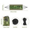 Camping Hammock with Mosquito Net, Portable Double Hammock Tent Load Two People with 2 Straps - 2 of 4