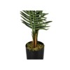 Maggift Artificial Plant Palm Tree Indoor Faux Fake Floor Greenery Potted Real Touch Decorative Green Leaves Black Pot, Green, 29.5"*31.5"*47.25" - 3 of 4