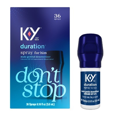 K-Y Duration Spray for Men - 0.16 fl oz