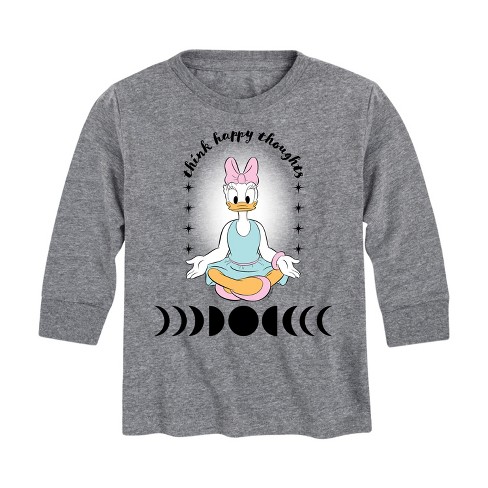 Boys' - Disney - Daisy Think Happy Thoughts Long Sleeve Graphic T-Shirt - image 1 of 4