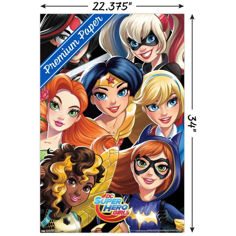 Trends International DC Comics TV - DC Superhero Girls - Group Unframed Wall Poster Prints, 3 of 7