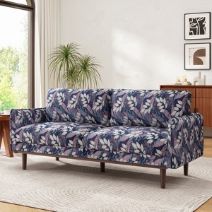 Modern Loveseat Sofa Chenille Fabric Sofa 2-Seater Sofa Couch - ModernLuxe - 1 of 4