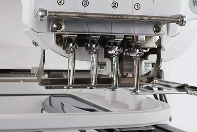 Janome MB-4S White Multi-Needle Computerized Embroidery Machine