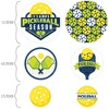 Big Dot of Happiness Let’s Rally - Pickleball - Birthday or Retirement Party Giant Circle Confetti - Party Decorations - Large Confetti 27 Count - 2 of 4